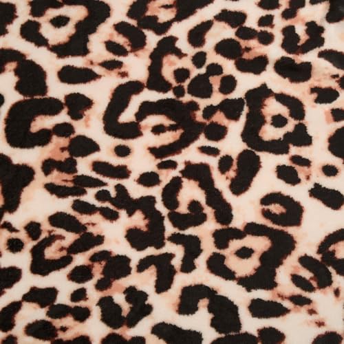 OHS Fleece Blanket Leopard Print Throw, Ultra Soft Comfy Fleece Throw Decorative Tones Easy Care Throws Over for Bed Sofa Couch Living Room, 125 x 150cm - Cosy Home Interiors OHS Fleece Blanket Leopard Print Throw, Ultra Soft Comfy Fleece Throw Decorative Tones Easy Care Throws Over for Bed Sofa Couch Living Room, 125 x 150cm - Image 5