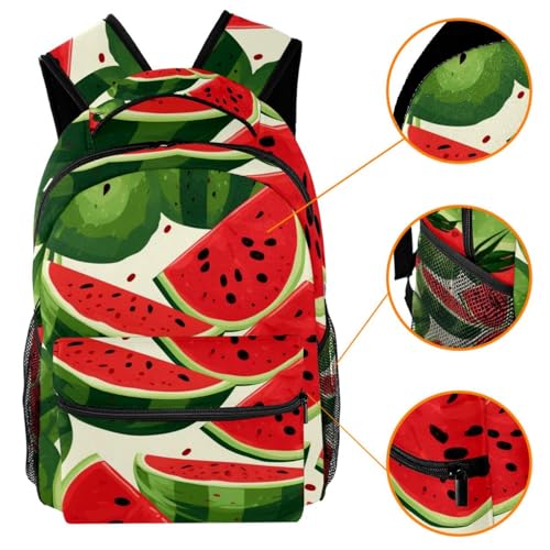 Sac à dos multicolore taille unique avec grand compartiment et bretelles