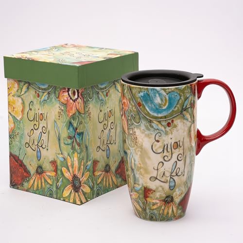 CEDAR HOME Coffee Ceramic Mug Porcelain Latte Tea...