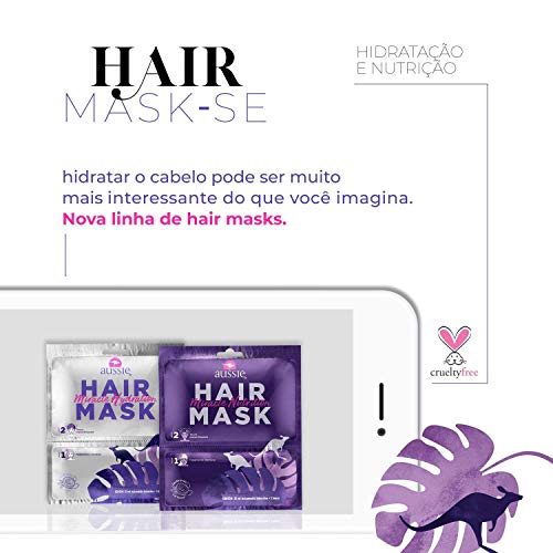 Aussie Hair Mask Nutrição 1 Unidade, Aussie