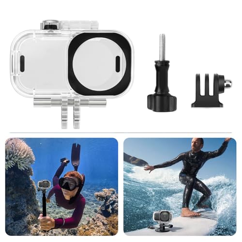 Funda de buceo de 45m para grabar corales y fauna marina con DJINano 2