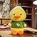 LDBJY Simpatica Bambola Peluche con Anatra della Frutta Bambola Carina con Cuscino Regalo 85 cm Bambola Verde