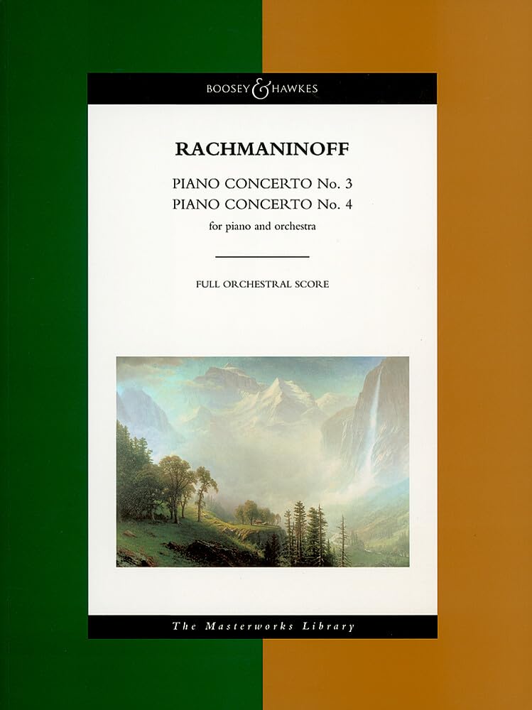 Klavierkonzerte Nr. 3 und 4: op.30 / op.40. Klavier und Orchester. Studienpartitur. (The Masterworks Library)