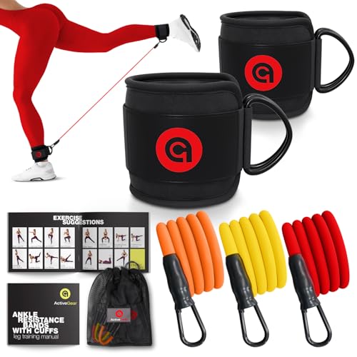 ActiveGear Ankle Resistance Bands Set