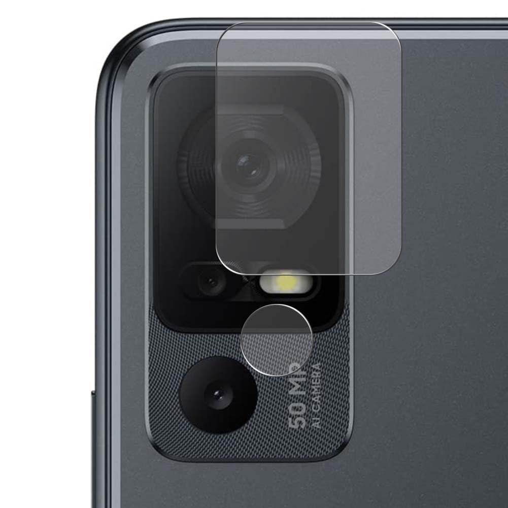 VacFun 2 Pezzi Protezione Lente, compatibile con TCL 40 XL, Pellicola Protettiva Fotocamera (Non Vetro Temperato
