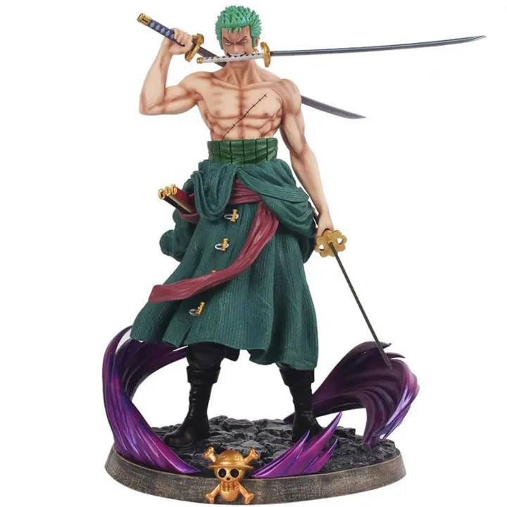 Kawaii Kart | One Piece Three Thousand World Roronoa Zoro Action Figure | Cute and Quirky Anime Toy Gift Statue Merchandise for Kids and One Piece Lovers (Height - 25 cm) (B0CW6GS132) Amazon Price History, Amazon Price Tracker