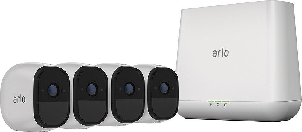 Black Friday - 80% OFF arlo Pro VMS4430 Indoor/Outdoor HD Wire-Free Security System with 4 Cameras (White) (VMS4430-100NAR) (Renewed) 🛒 Crazy Deals arlo Pro VMS4430 Indoor/Outdoor HD Wire-Free Security System with 4 Cameras (White) (VMS4430-100NAR) (Renewed)