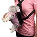 UDTEE Fashionable/Practicle/Durable Large Size Pink Color Dacron Mesh/Net Pet Legs Out Travel Front Backpack/Carrier/Bag For Pet Dog/Cat