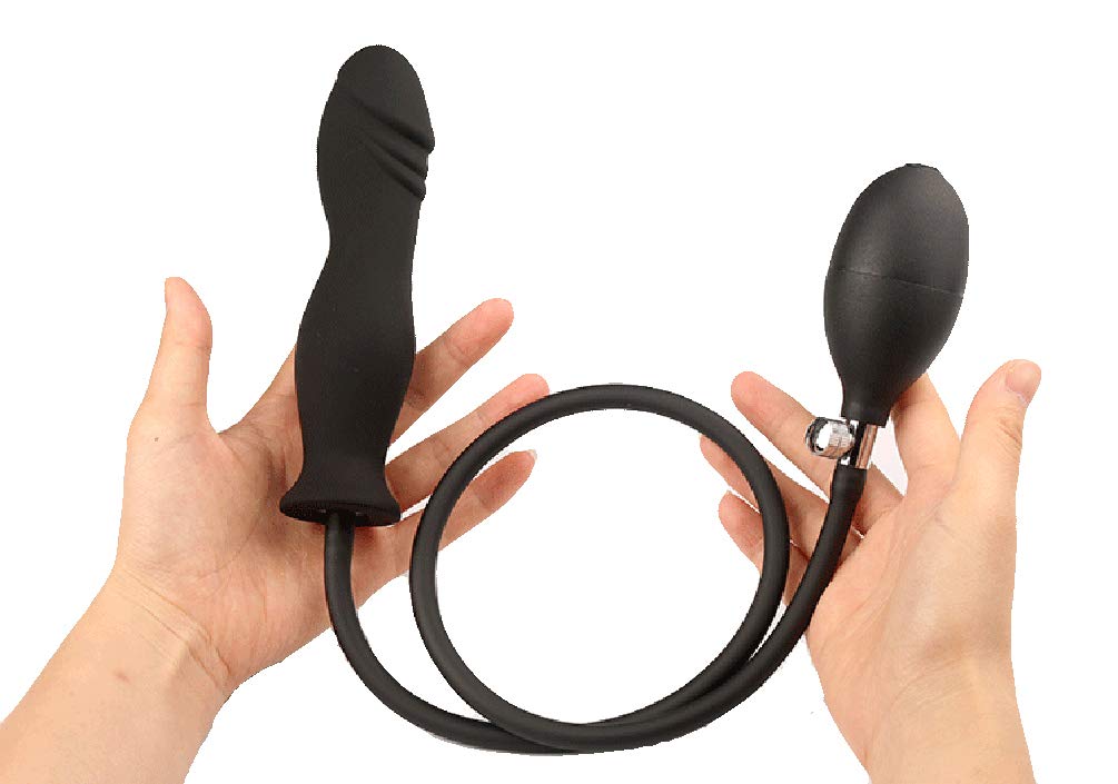 aufpumpbarer analdildo Aufblasbarer Analplug mit Pumpe Silikon Inflatable Anal Plug, Aufpumpbarer  Anal Buttplug SM Fetisch Anal Plugs Größe Verstellbar, Schwarz/Stil  Analdildo : Amazon.de: Drogerie & Körperpflege