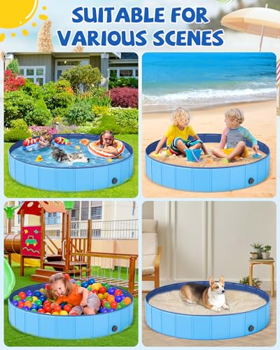 50% Off YSJILIDE Foldable Dog Pool for Small Dogs - Image 7