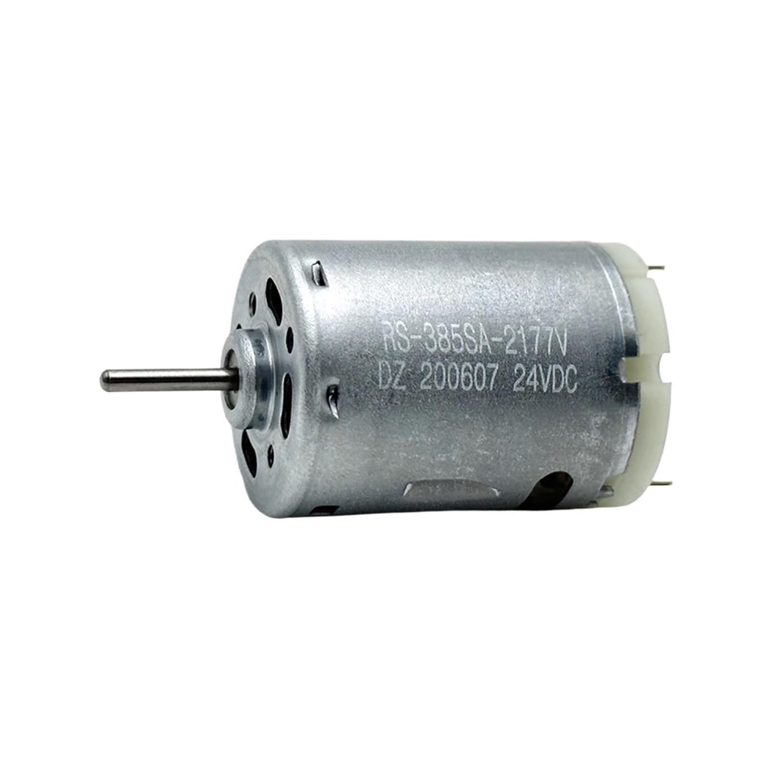 HJNAOKGWHQ 1pcs High Speed Carbon Brush 385 electronic starter RS-385SA-2177 DC 12V 18V 24V 20800RPM 28mm DIY Hair Drier Heat