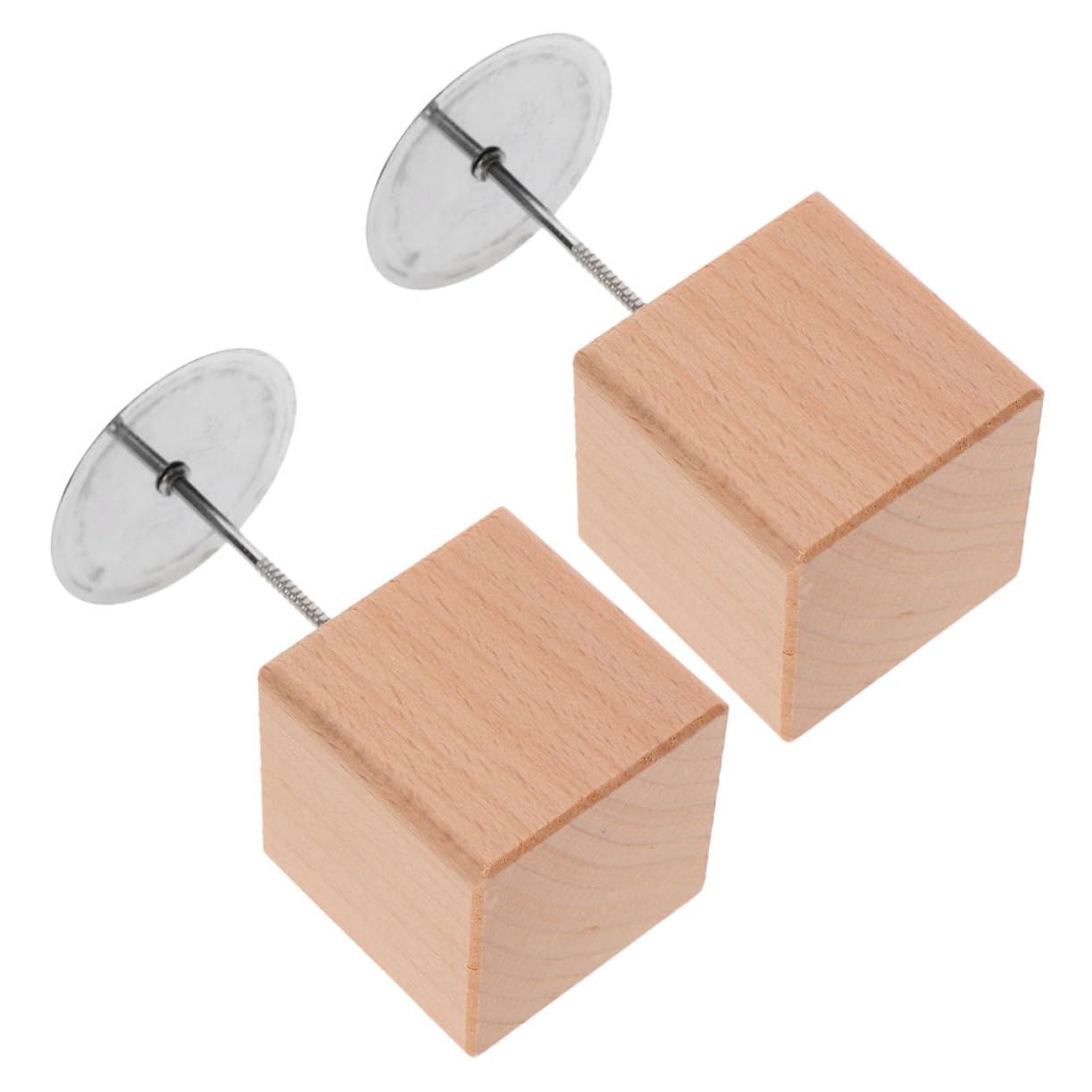 OUNONA Set di 2 Supporti in Legno per Decorazione Fiori Torta