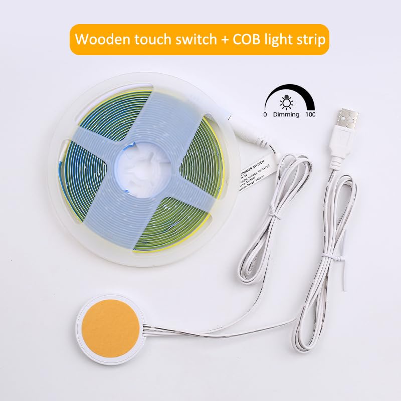 Tira LED con sensor táctil regulable 3 m blanco neutro miniatura 3