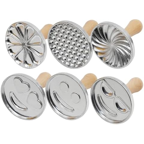 Hoypeyfiy 6 PCS Cookie Stamps Set Cover