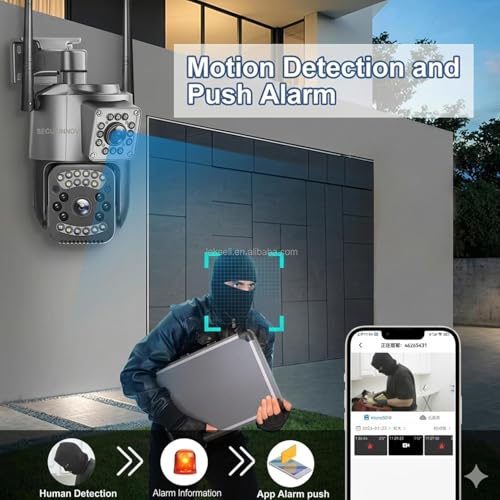 Image of securinnov Dome Camera (Dual Lens PTZ)