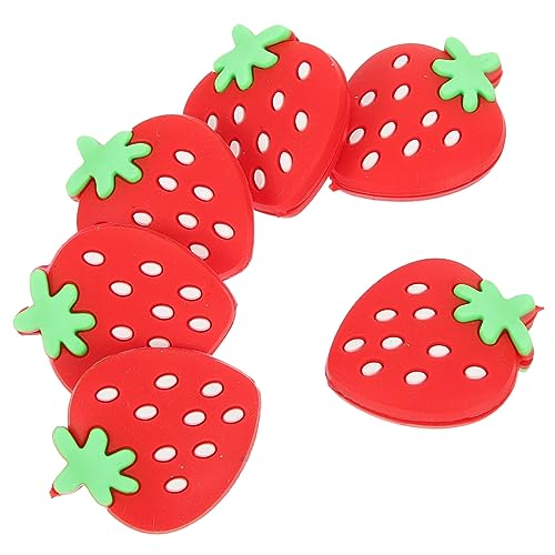 DECHOUS 6Pcs Silicone Tennis Dampeners Lightweight Vibration Stoppers for Rackets Easy to Carry Tennis Accessories for Players Present for Tennis Enthusiasts
