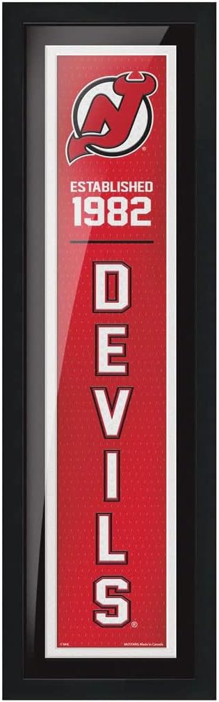 That's My Ticket New Jersey Devils Established Framed Artwork