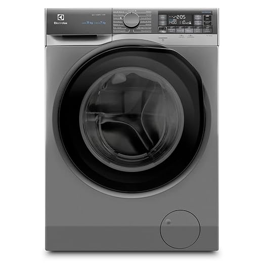 Lava e Seca Electrolux 11Kg Inox Perfect Care Inverter com Água Quente/Vapor (LSW11) - 220V