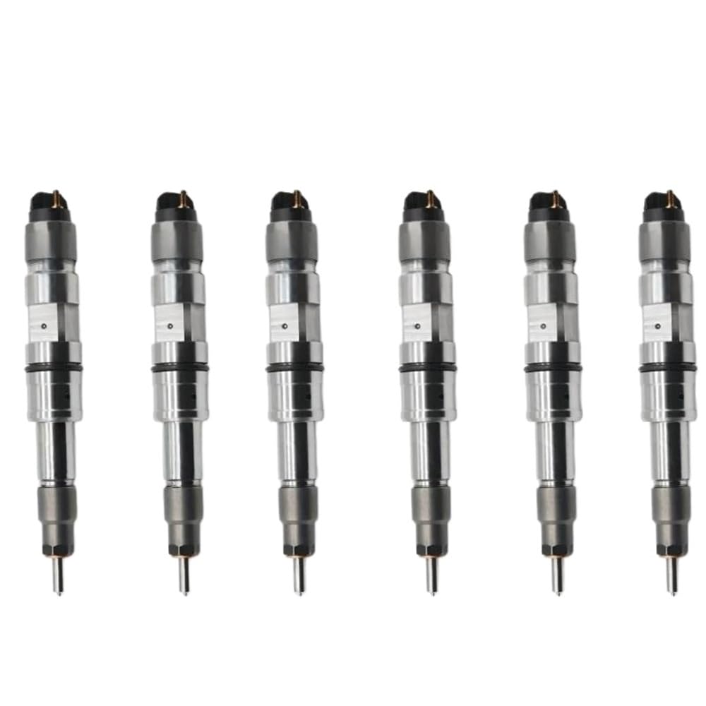 Fuel Injectors 6PC 0445120529 Diesel Injector 0445 120 529 Auto Parts Nozzle for Yuchai YC375 Engine