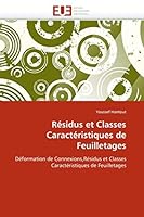 Ra(c)Sidus Et Classes Caracta(c)Ristiques de Feuilletages 6131539693 Book Cover