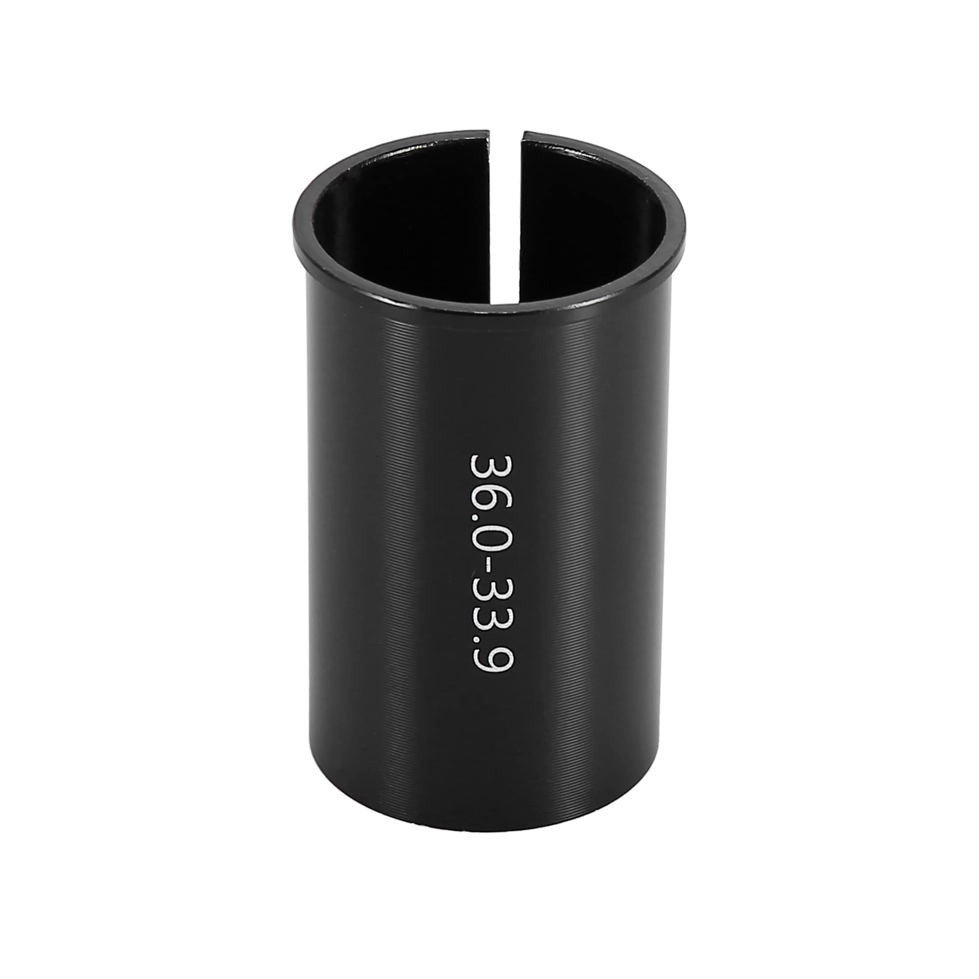 X AUTOHAUX 33,9 do 36 mm adapter do rury siodełka rowerowego tuleja redukcyjna | Średnica wewnętrzna 33,9 mm, średnica zewnętrzna 36 mm, długość 60 mm, do roweru, lekka i trwała, nie wymaga wiercenia
