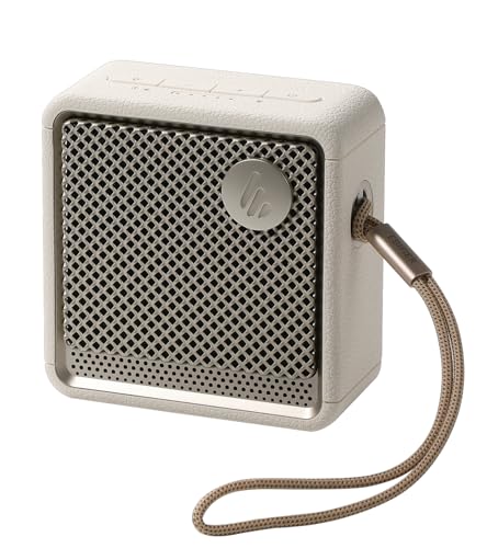 Image of Edifier ES20 Portable Bluetooth Speaker with IP67 Waterproof & Dustproof, 15 Hours Playtime, Wireless Connectivity for Home Office Outdoor - Ivory