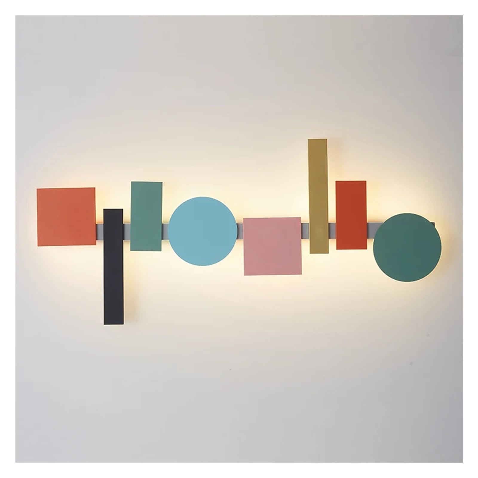 VDOQTLJT Art - Led Wall Light Modern Home Living Room Bedroom Resturant Bedside Deco Lamp Sconce Aisle Corridor LED Chandelier Ceiling(L105xW48cm)