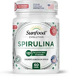 SPIRULINA 1.800MG 60 CAPSULAS SUNFOOD EVOLUTION