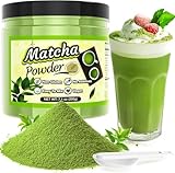 Green Food Coloring for Matcha Green Tea Powder - 7.1 OZ Pure Natural Green Tea Powder, Unsweetened for Matcha Lattes, Coffee, Smoothie Making, Milk, Baking, Drinking - 200g