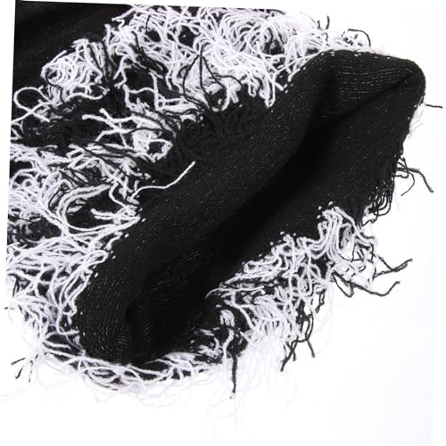 KESYOO Mascarilla de Lana para Hombres y Mujeres Invierno Antiviento Máscara Facial Completa para Actividades al Aire Libre, Gorro Cálido para el Cuello, Negro miniatura 4