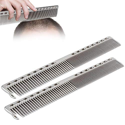 2 Peines de Acero Inoxidable para Corte y Estilo miniatura 7