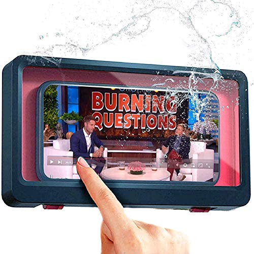 ANTSIR capa para telefone montada na parede, anti-nevoeiro e tela tocável à prova d'água titular da