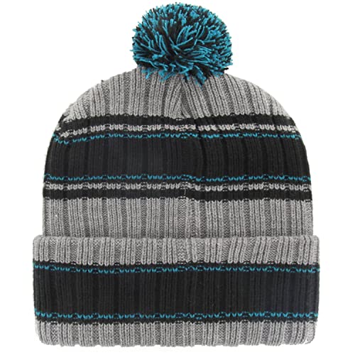 47 Brand Cuff Knit Beanie - Rexford San Jose Sharks Grey - Image 2