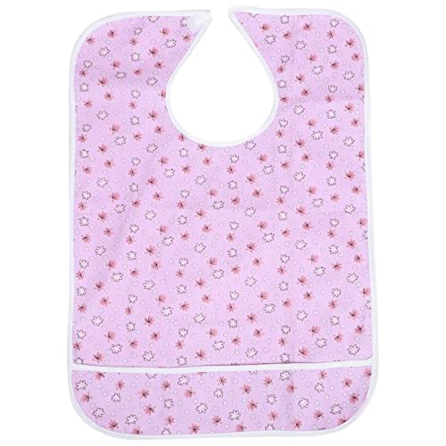 GLEAVI 1ピーシー大人用防水食事エプロン コッ製 シンプルでおしゃれなデ