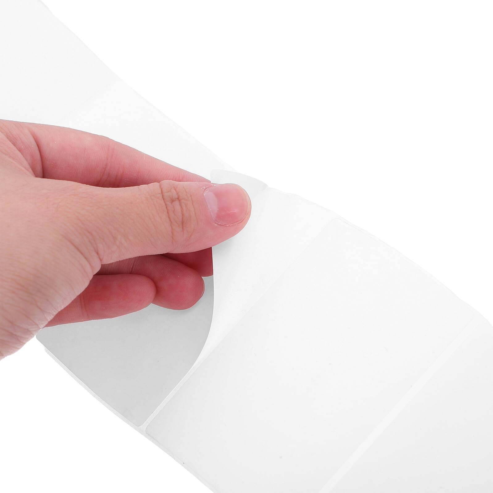 NUOBESTY Etichette Adesive Bianche per Stampanti Inkjet e Termiche per Magazzino Spedizioni e Etichettatura Barattoli Carta Patinata Adesiva Resistente