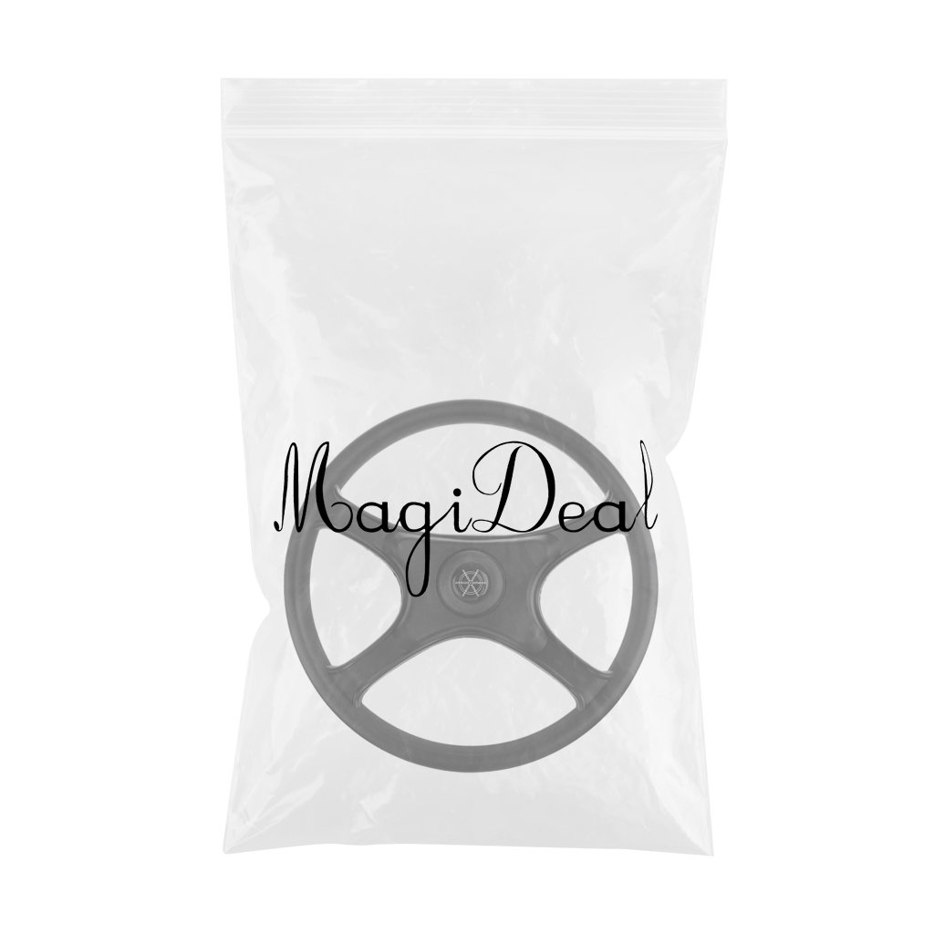 MagiDeal Universal 330mm Abs Bateau Marin Volant 4 Branches 3/4 ''Arbre