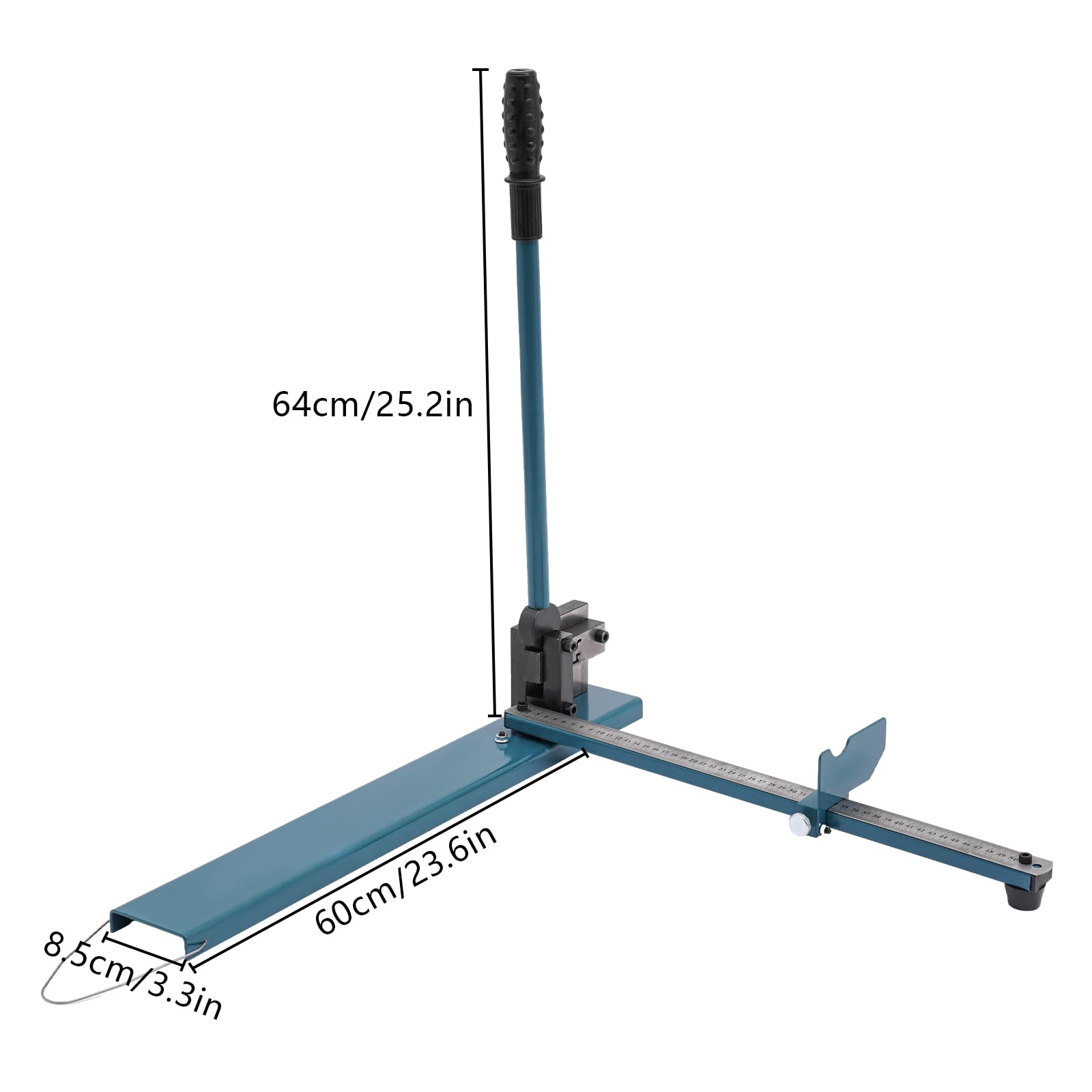 Dodoam Rail Cutter, Rail Cutting Machine, Guide Rail Cutter with Measuring Ruler (US Stock)