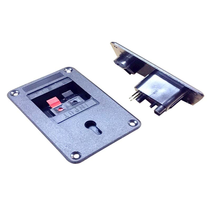 Amazon.co.jp: 2個 スピーカー、端子 アンプ用電源端子