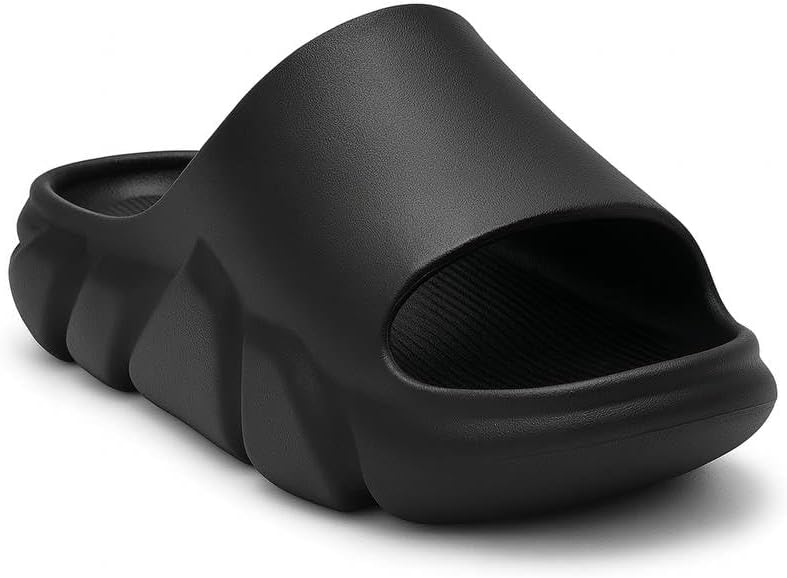 Foam Clogs for Men & Women – Lightweight Breathable Slip On Garden Shoes, Comfortable Water Friendly Sandals for Yard, Beach, Pool, Camping & Everyday Wear, Black & White, Sizes 7-12 - Image 9