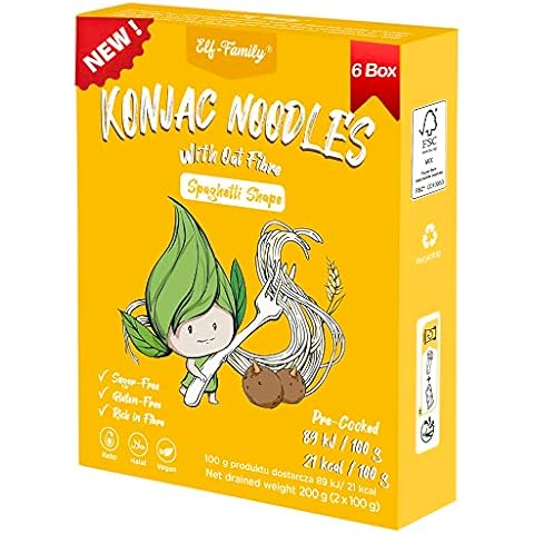 Elf-Family Pasta Konjac Keto de Tailandia Cover