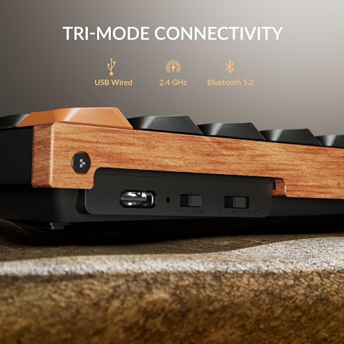 Image of Keychron K3 Max SE QMK Wireless (2.4 GHz & Bluetooth) Custom Mechanical Keyboard with Ultra-Slim Body Launcher Support Hot-swappable Low-Profile Switch PBT Keycaps Compatible with Mac Windows Linux