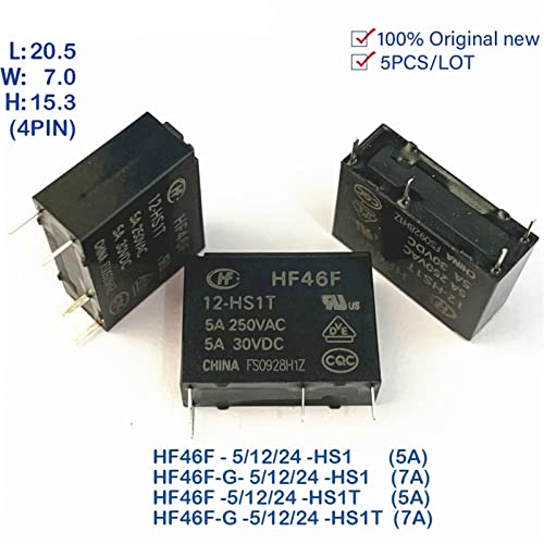 Relé HF46F-G-24-HS1 para automatización del hogar y control de electrodomésticos 3