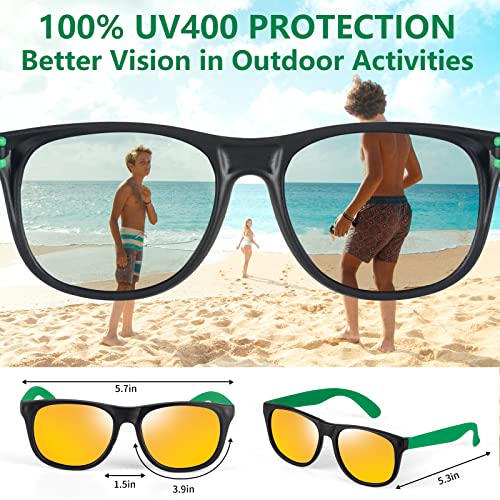 36 Pack 12 Color Neon Kid Sunglasses Bulk Party Favor for Kid Adult Boy Girl,80s Retro Style Plastic Toddler UV400 Toy Sunglasses Summer Beach Pool Birthday Graduation Party Classroom Prize4