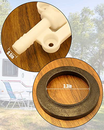 Image of Replace 34100 RV Camping Toilet Water Valve Kit Fit for Thetford Aqua-Magic Style Lite Style Lite Plus