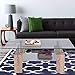 Tangkula Rectangular Glass Coffee Table, Tempered Coffee Table with Lower Shelf & Wooden Legs, Modern Center Tables for Living Room (Bright Wooden)
