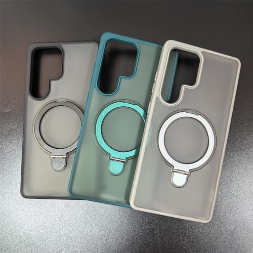 Coque Samsung S23 Plus avec support magnétique compatible MagSafe noir - 4