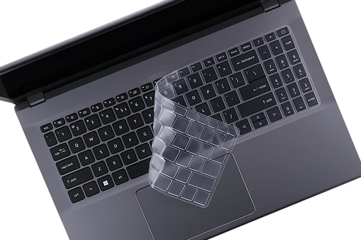 iFyx Keyboard Cover for Acer Aspire 7 2022 Laptop 15.6" A715-51G / A715-76 (TPU(Clear)) (B0BNXH3BV6) Amazon Price History, Amazon Price Tracker