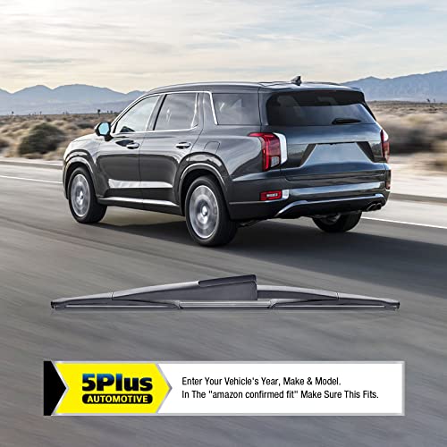 Image of 16 inch Rear Windshield Wiper Blade Replacement for Ford Expedition 2015 2014 2013 2012 2011 2010 2009 /Lincoln Navigator 2015-2009, Premium All-Season Rear Wiper Blades For My Car (16J)