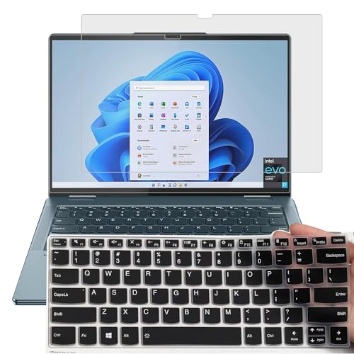 2-Pack Anti Glare Screen Protector for 2024 2023 Lenovo Yoga 7i 14