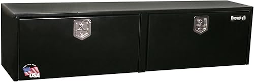 Miniatura 29 de Buyers Products 1702303 Caja de Herramientas de Acero Negro para Debajo de la Carrocería de Camión – 18 x 18 x 30 Pulgadas Caja de Trabajo de